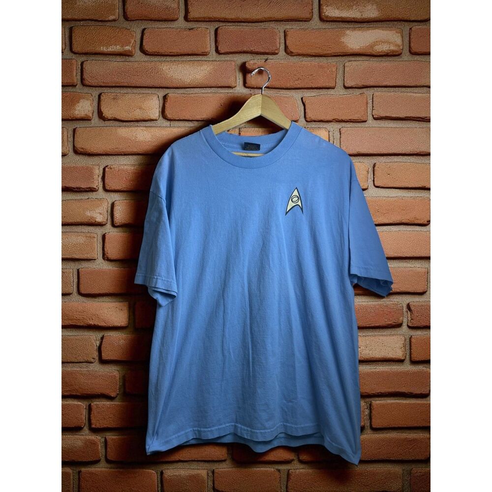 Vintage Star Trek Command Science 2011 T-Shirt – Blue – Size XL